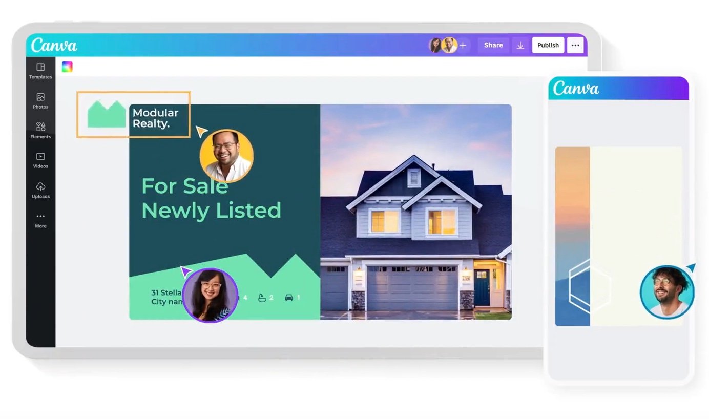 Canva is an Australian global multi-national[5] graphic design platform that is used to create social media graphics and presentations.[6][7][8] The a...